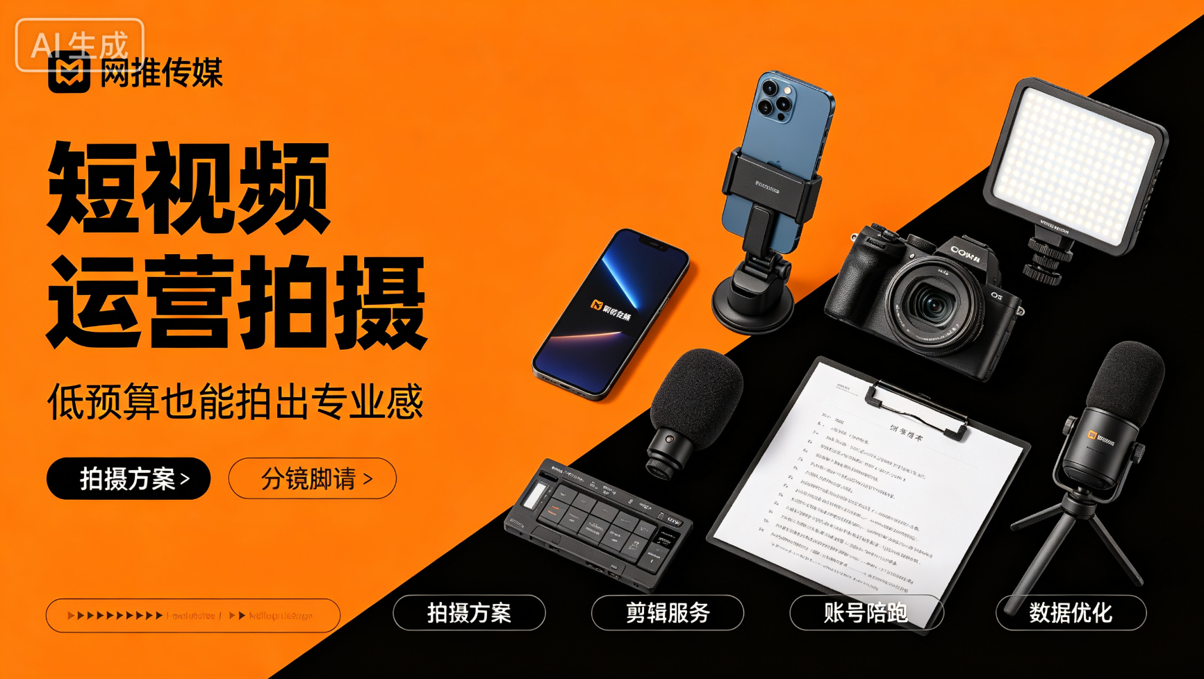 威海短视频运营与内容策划服务展示